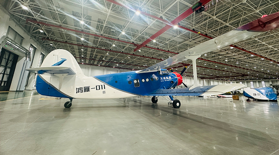 天域航通：“鴻雁”振翅戈壁飛 繪就物流新圖景